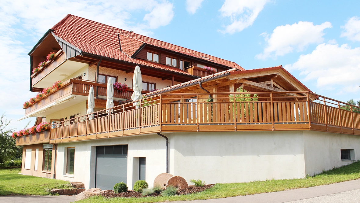 Geländer für Hotels und Wohnbau aus Aluminium