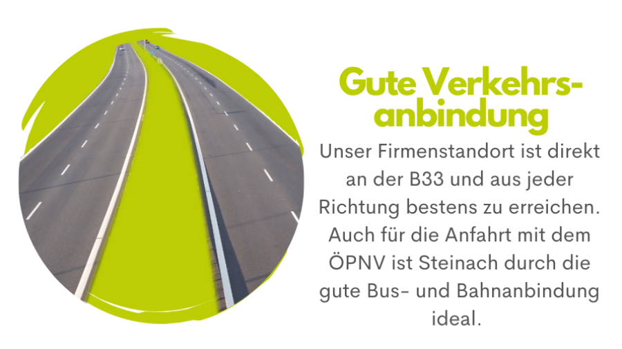 gute Verkehrsanbindung