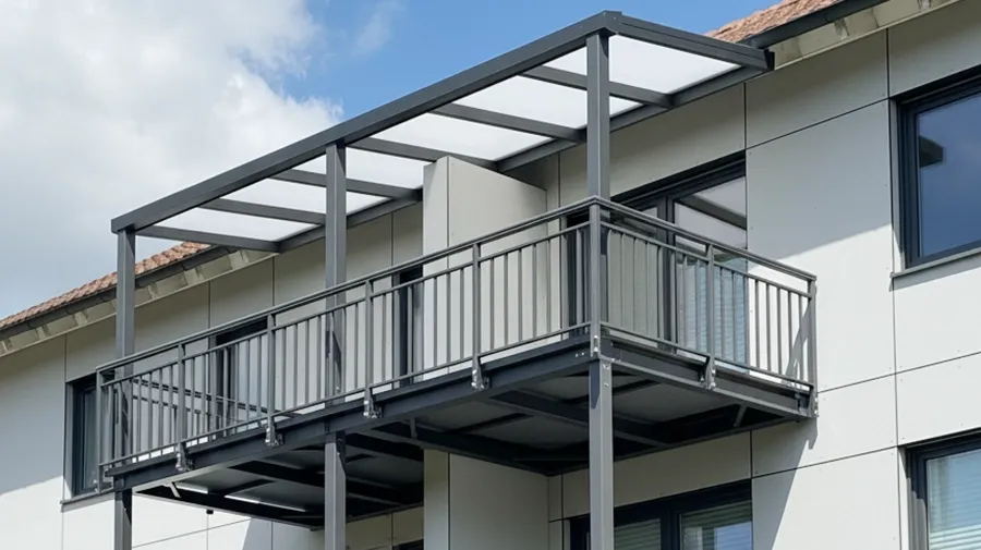 Anstellbalkon, Modell Nürnberg