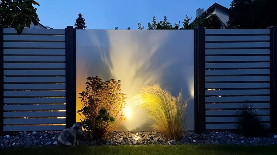 Beleuchtung Sichtschutz