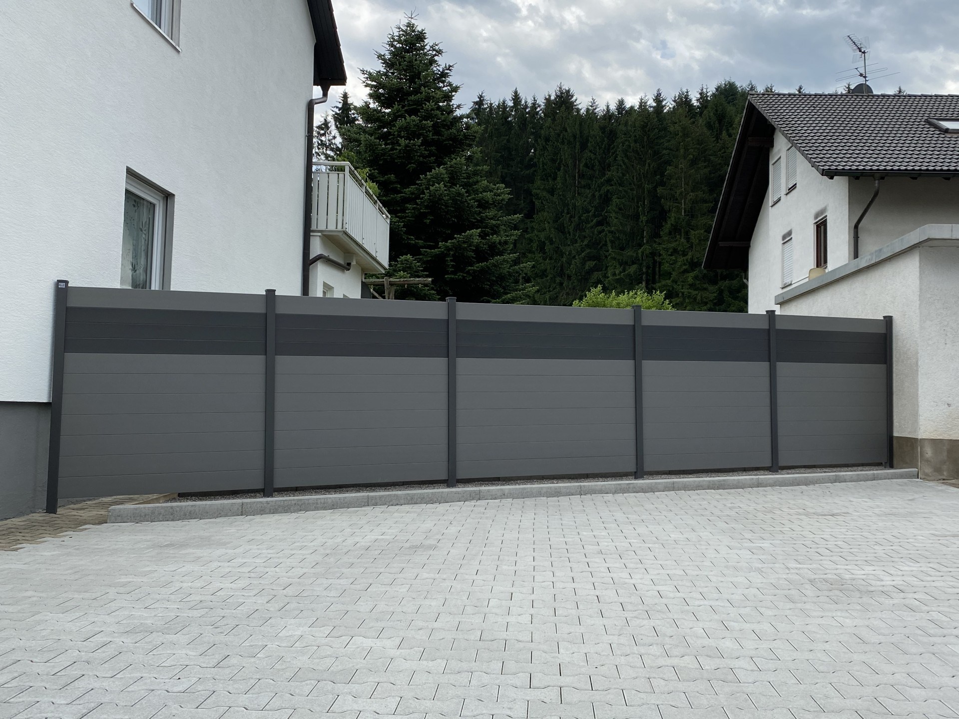 Alu-Sichtschutz