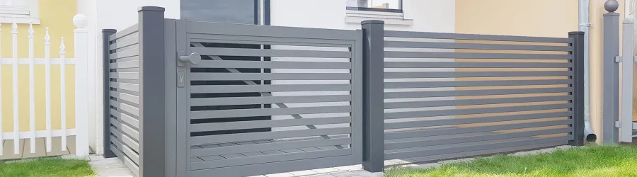 Gartentore aus Aluminium
