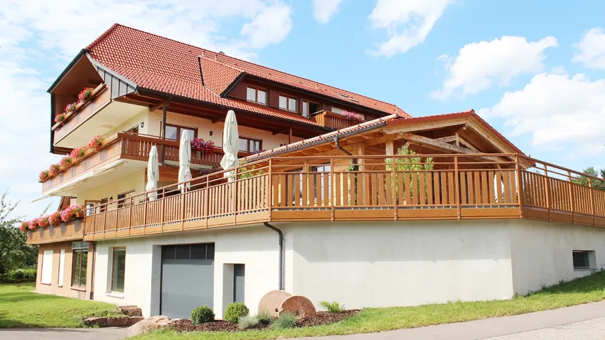 Geländer für Hotels und Wohnbau aus Aluminium